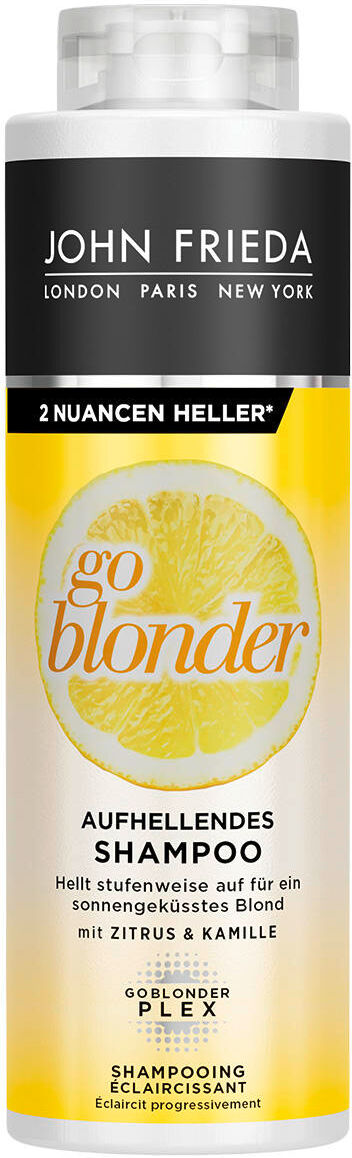 john frieda sheer blonde go blonder brightening shampoo 500 ml