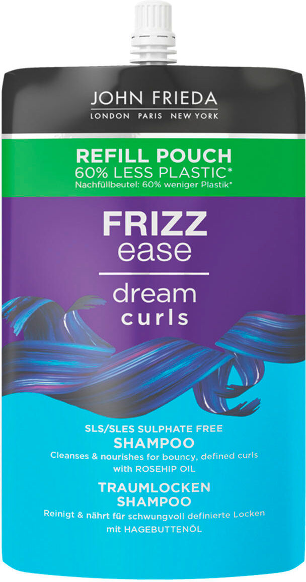 john frieda frizz ease riccia da sogno - ricarica di shampoo 500 ml