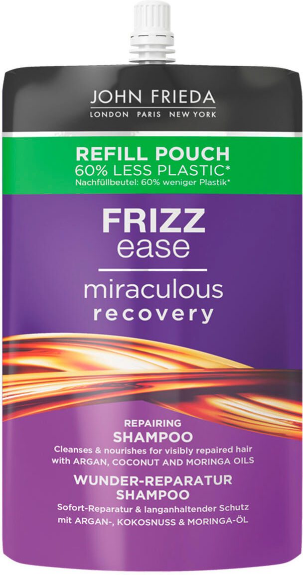 john frieda frizz ease ricarica di shampoo miracle repair 500 ml