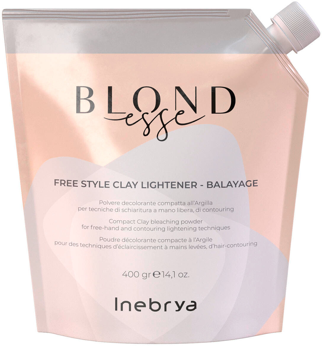 inebrya blondesse free style clay lightener - balayage 400 g