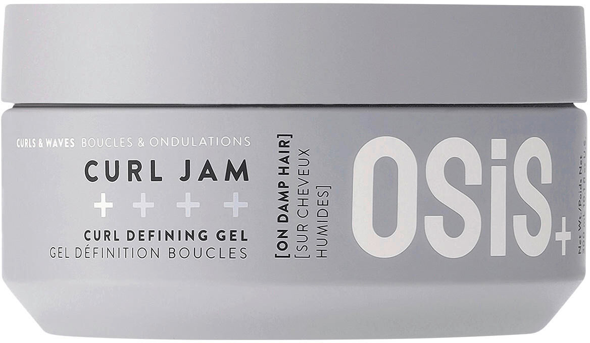 schwarzkopf professional osis+ curls & waves curl jam curl defining gel 300 ml