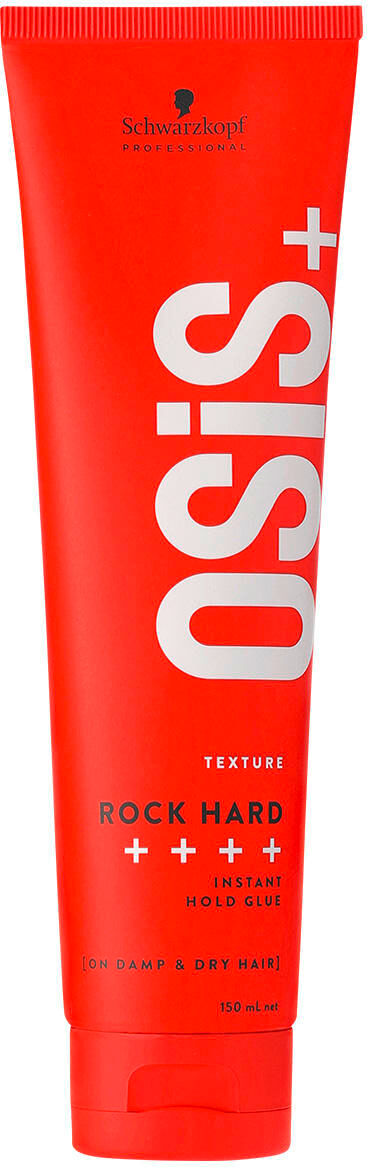 schwarzkopf professional osis+ texture rock hard instant hold glue 150 ml