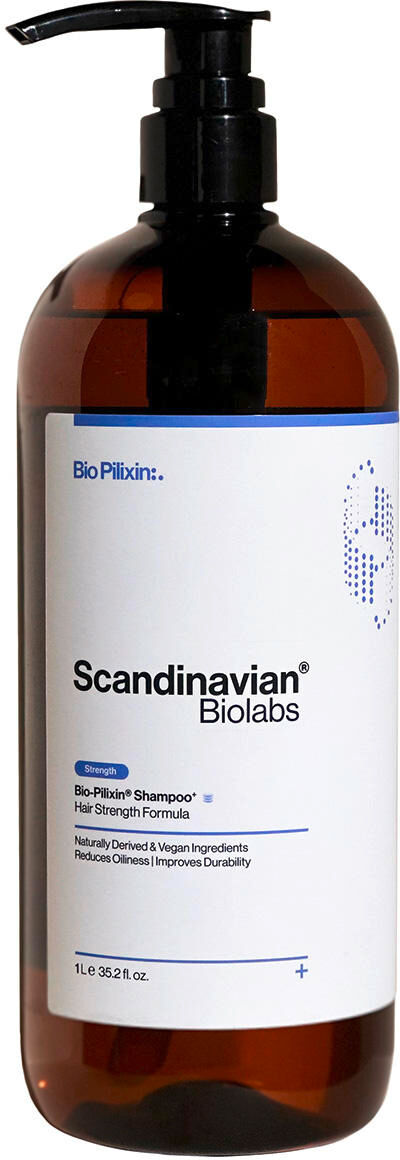 scandinavian biolabs bio-pilixin® hair strength shampoo 1 liter