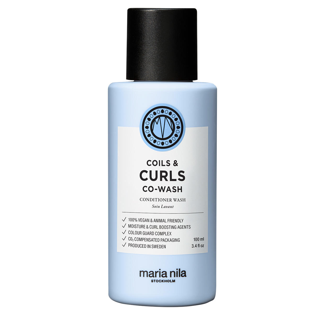 maria nila coils & curls co-wash 100 ml