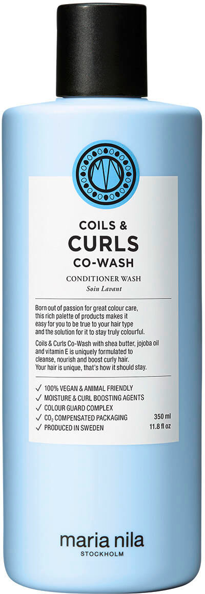 maria nila coils & curls co-wash 350 ml