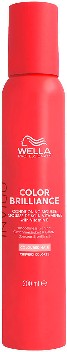 wella invigo color brilliance vitamin conditioning mousse 200 ml