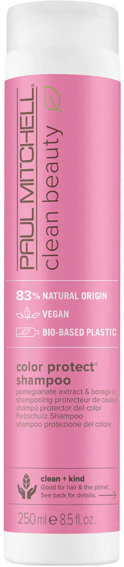 paul mitchell clean beauty color protect shampoo 250 ml