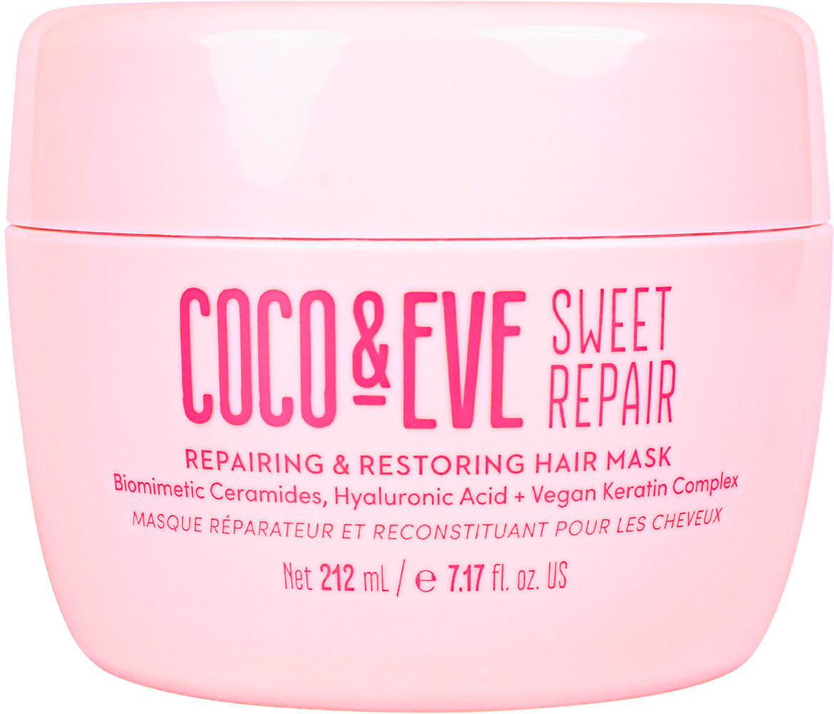 coco & eve sweet repair repairing & restoring hair mask 212 ml