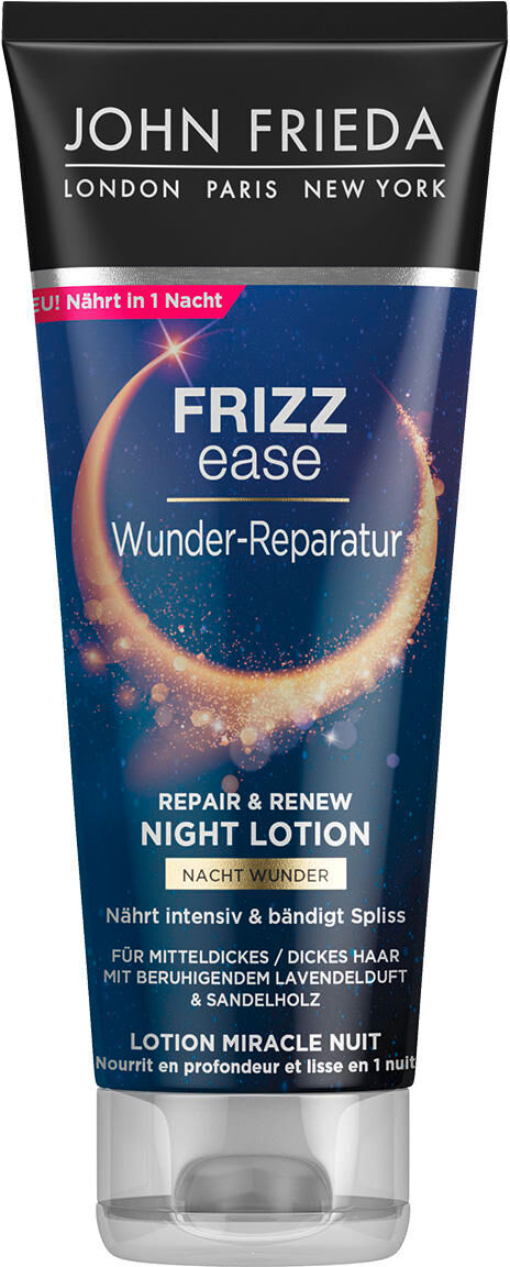 john frieda frizz ease miracle repair lozione notte riparatrice e rinnovatrice 100 ml