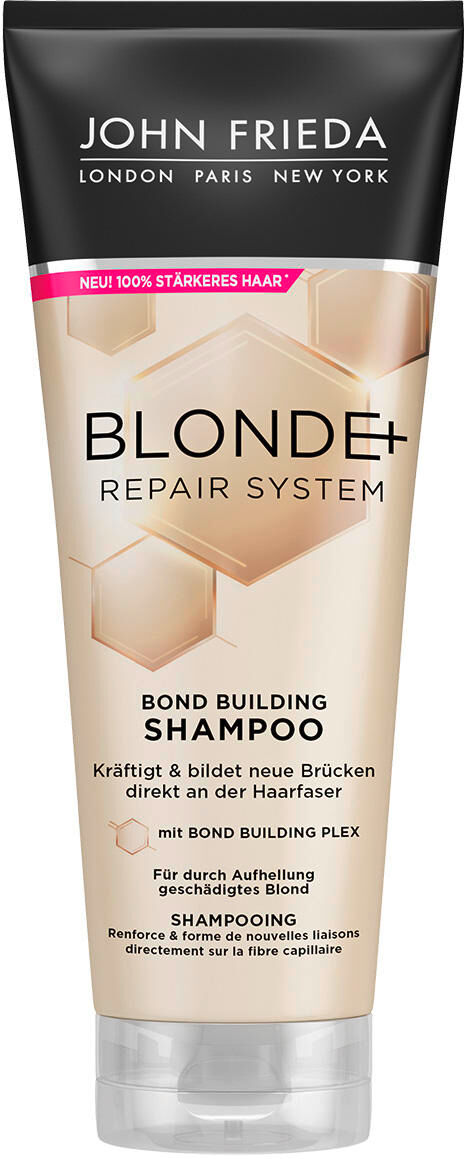 john frieda blonde+ bond building shampoo 250 ml