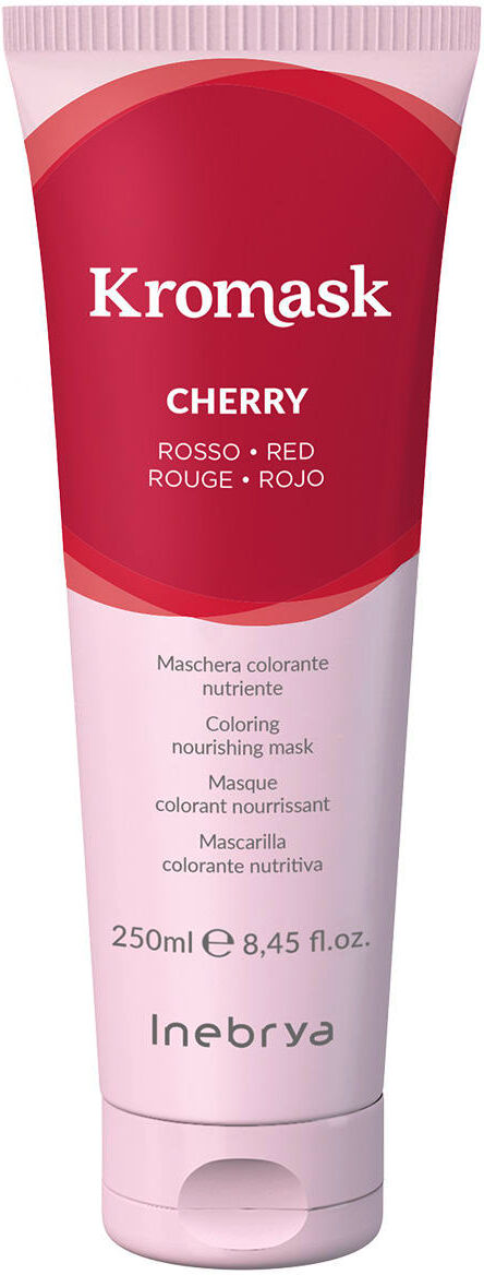 inebrya kromask coloring nourishing mask cherry 250 ml