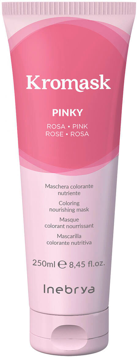 inebrya kromask coloring nourishing mask pinky 250 ml