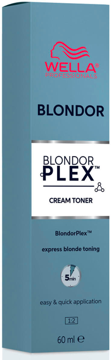 wella blondor blondorplex cream toner /36 crystal vanilla 60 ml