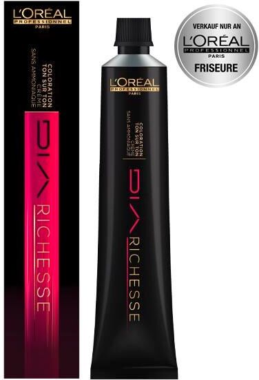 l'oréal professionnel paris l'orÉal dia tinta intensiva diarichesse 2,10 blauschwarz, tube 50 ml