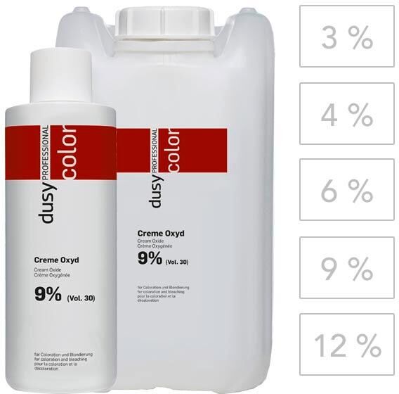 dusy professional creme oxyd 4 % - 13 vol. 4 % kanister 5 liter