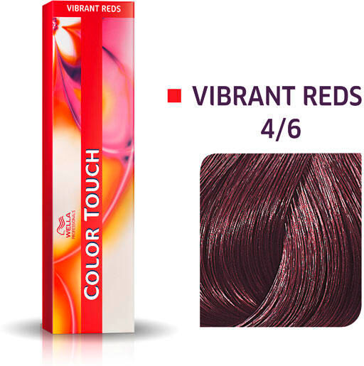 Wella Color Touch Vibrant Reds 4/6 Marrone medio viola