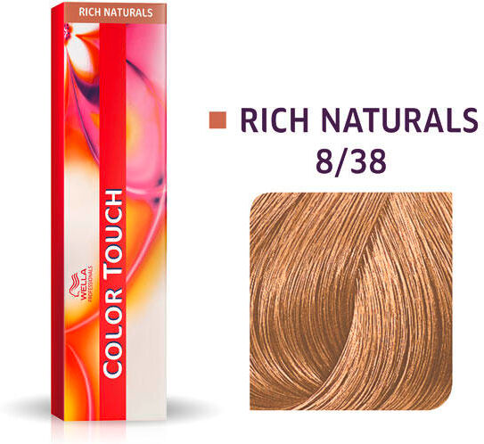 Wella Color Touch Rich Naturals 8/38 Biondo Chiaro Perla Oro