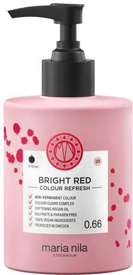 Maria Nila Colour Refresh 0.66 Bright Red, 300 ml