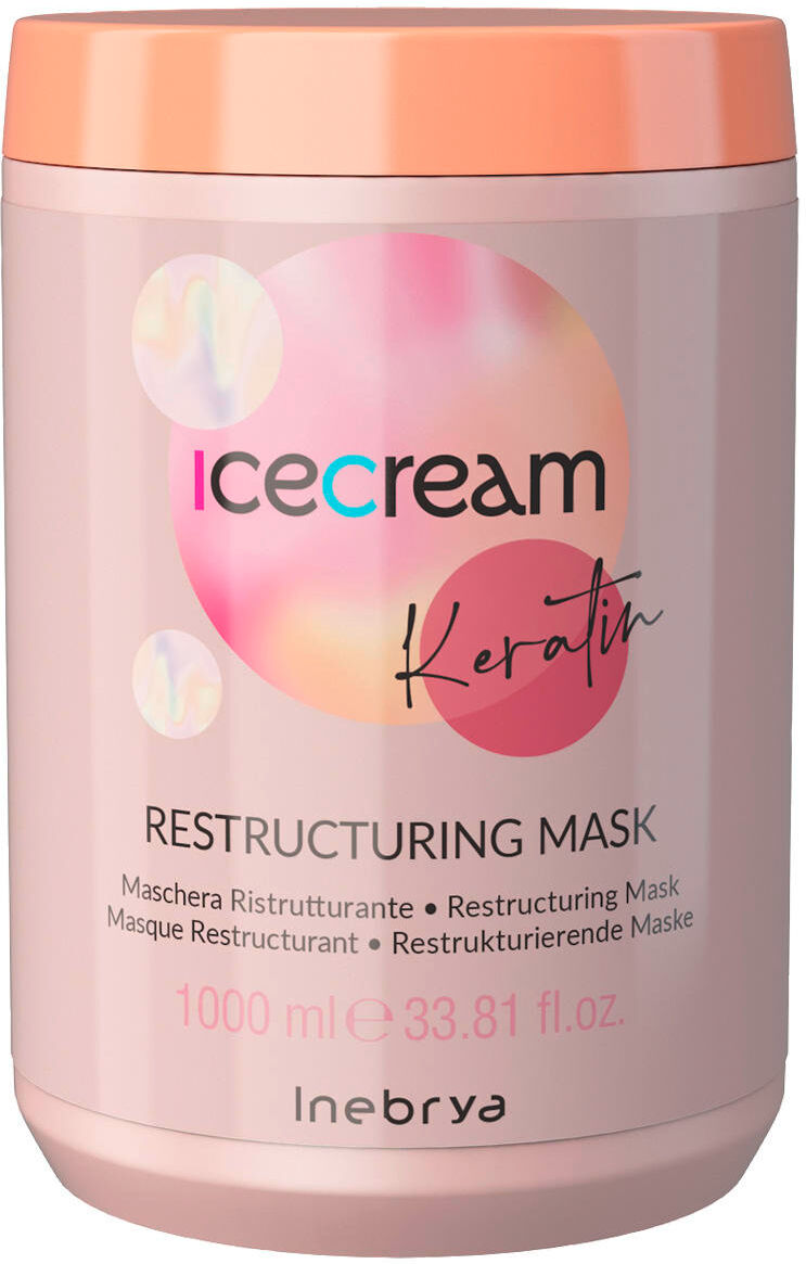 Inebrya Ice Cream Keratin Restructuring Mask 1 litro