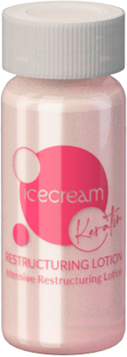 Inebrya Ice Cream Keratin Restructuring Lotion Confezione con 12 x 11 ml