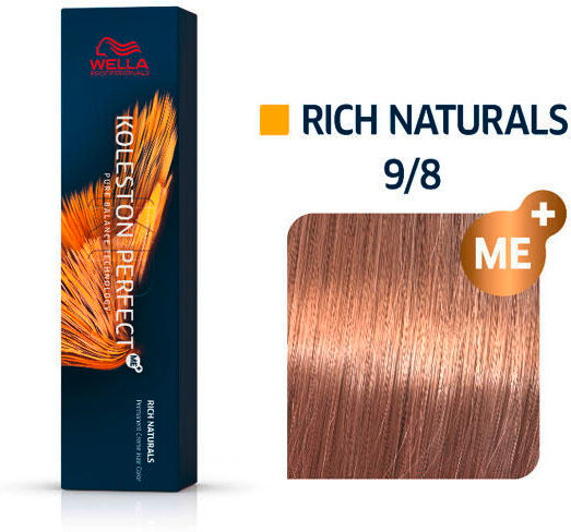 Wella Koleston Perfect Rich Naturals 9/8 Perla bionda chiara, 60 ml