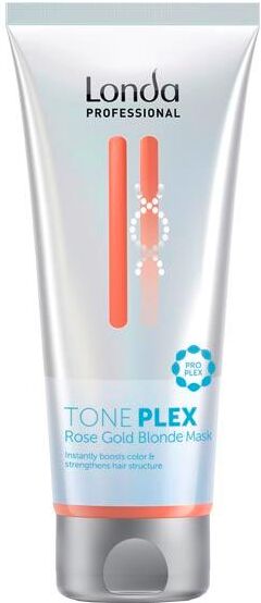 Londa Toneplex Maschera per capelli Rose Gold Blonde Mask 200 ml Maschera bionda oro rosa