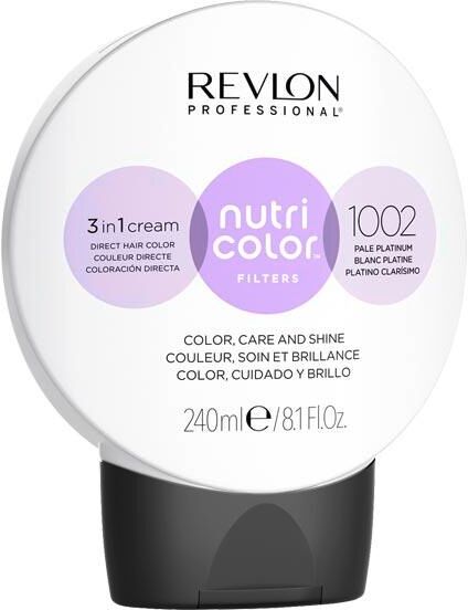 Revlon Professional Nutri Color Sfera del filtro 1002 Light Platinum 240 ml