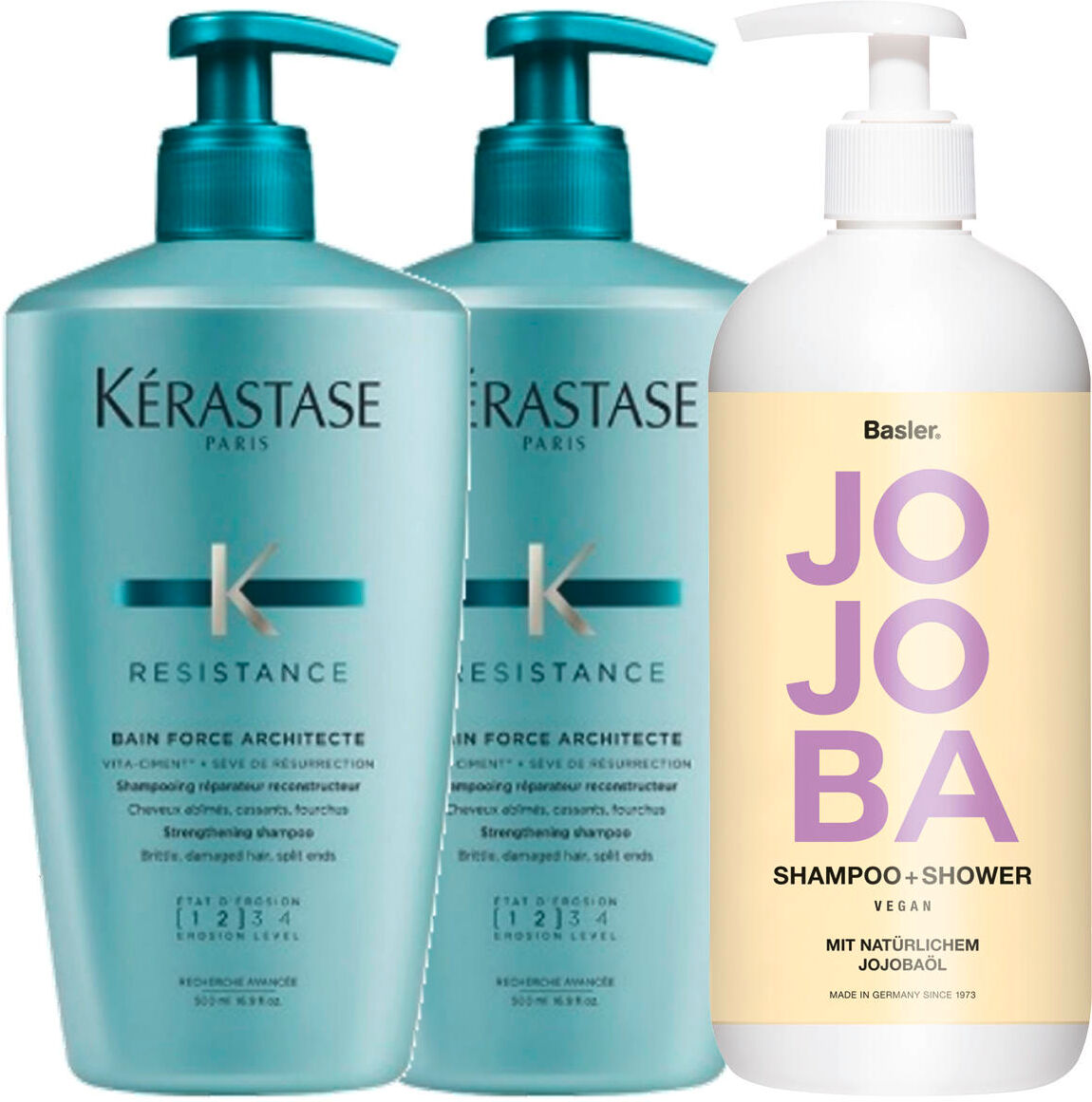 Kérastase Resistance Bain Force Architecte Bundle 3 x 500 ml