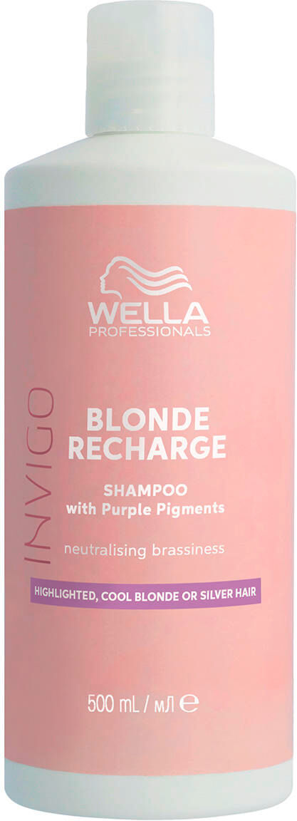 Wella Invigo Blonde Recharge Shampoo 500 ml