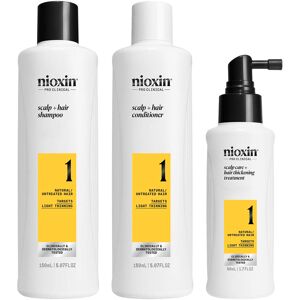 Nioxin System 1 - Set di Cura dei Capelli - Riduce Caduta - Rinforza Nioxin System 1 - Set di Cura dei Capelli - Riduce Caduta - Rinforza