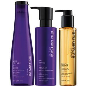 Shu Uemura Yūbi Blonde Glow Set - Set di cura dei capelli Shu Uemura Yūbi Blonde Glow Set - Set di cura dei capelli