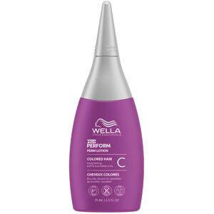 Wella Professionals Pro+ PERFORM Perm Lotion C - per capelli colorati o per risultati di ondulazione più leggeri sui capelli naturali 75 ml Wella Professionals Pro+ PERFORM Perm Lotion C - per capelli colorati o per risultati di ondulazione più leggeri sui capelli naturali 75 ml