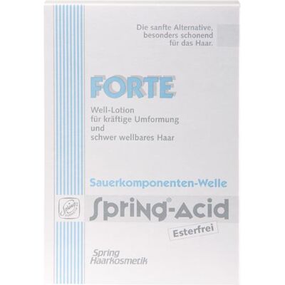 Spring Set Acid Forte (Lozione Well 60 ml + Attivatore Well 21 ml + Lozione fissante 75 ml) Spring Set Acid Forte (Lozione Well 60 ml + Attivatore Well 21 ml + Lozione fissante 75 ml)
