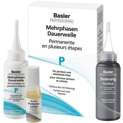 Basler Mehrphasen Dauerwelle P - Ricci duraturi per capelli porosi e colorati Basler Mehrphasen Dauerwelle P - Ricci duraturi per capelli porosi e colorati