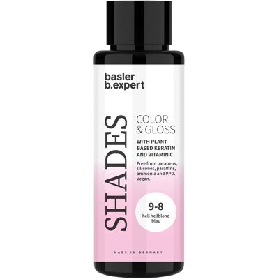 basler SHADES Color & Gloss 9-8 blu biondo chiaro 60 ml basler SHADES Color & Gloss 9-8 blu biondo chiaro 60 ml