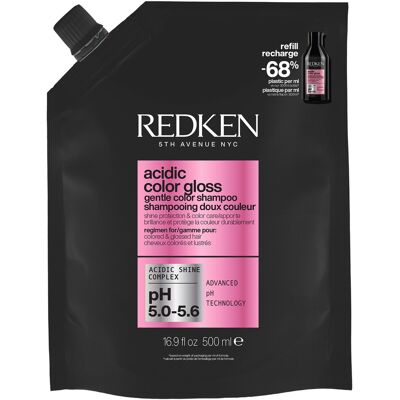 Redken acidic color gloss Shampoo Refill 500 ml Redken acidic color gloss Shampoo Refill 500 ml