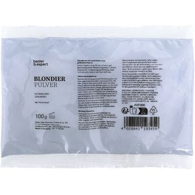 basler Polvere decolorante ultra bionda 100 g basler Polvere decolorante ultra bionda 100 g