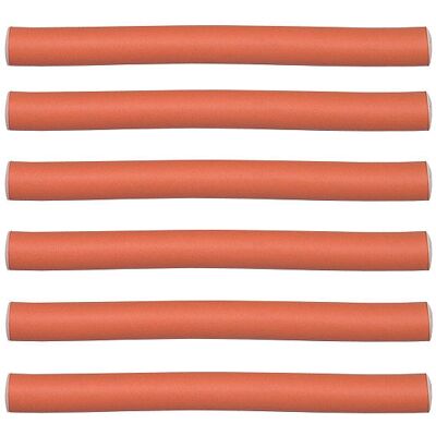 Efalock Flex-Wickler Arancione, Ø 17 mm, Per confezione 6 pezzi Efalock Flex-Wickler Arancione, Ø 17 mm, Per confezione 6 pezzi