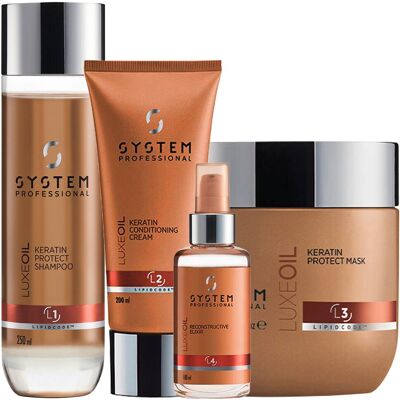 System Professional Luxeoil Set (Shampoo 250ml + Conditioner 200ml + Mask 200ml + Elixier 100ml) System Professional Luxeoil Set (Shampoo 250ml + Conditioner 200ml + Mask 200ml + Elixier 100ml)