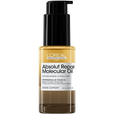 30ml L'Oréal Professionnel Paris Serie Expert Absolut Repair Molecular Professional Bi-Phase Oil 30ml L'Oréal Professionnel Paris Serie Expert Absolut Repair Molecular Professional Bi-Phase Oil