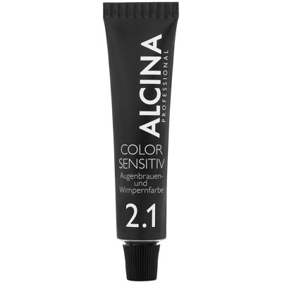 Alcina Colore sensibile per sopracciglia e ciglia 2.1 Schwarz-Blau Tube 17 ml Alcina Colore sensibile per sopracciglia e ciglia 2.1 Schwarz-Blau Tube 17 ml