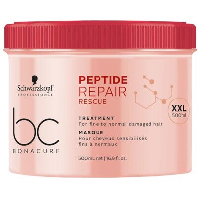 Schwarzkopf Professional BC BONACURE Peptide Repair Rescue Treatment XXL 500 ml Schwarzkopf Professional BC BONACURE Peptide Repair Rescue Treatment XXL 500 ml