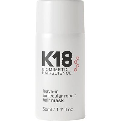 K18 Maschera Riparatrice Molecolare Senza Risciacquo per Capelli - 50 ml K18 Maschera Riparatrice Molecolare Senza Risciacquo per Capelli - 50 ml