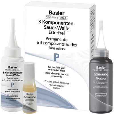 Basler P - Kit per permanente per capelli porosi e colorati Basler P - Kit per permanente per capelli porosi e colorati