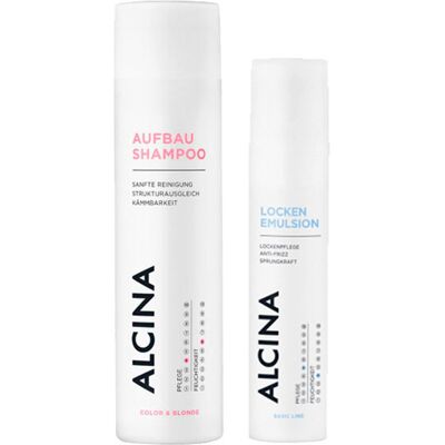 Alcina Set per la cura (shampoo 250 ml + emulsione 100 ml) Alcina Set per la cura (shampoo 250 ml + emulsione 100 ml)