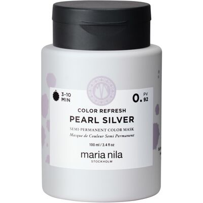 Maria Nila Colour Refresh Maschera per capelli colorati 0.92 Pearl Silver, 100 ml Maria Nila Colour Refresh Maschera per capelli colorati 0.92 Pearl Silver, 100 ml