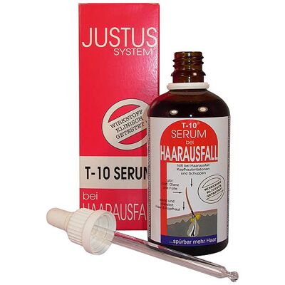 Justus System T-10 Serum - Ferma la caduta dei capelli - 100ml Justus System T-10 Serum - Ferma la caduta dei capelli - 100ml