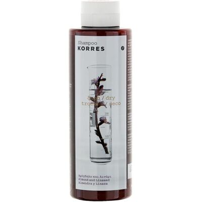 Shampoo Mandorla e Semi di Lino di Korres - Per Capelli Secchi Shampoo Mandorla e Semi di Lino di Korres - Per Capelli Secchi