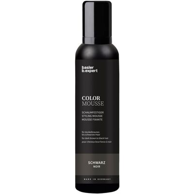 Spray per capelli nero di Basler - Schiuma styling colorata - Lacca Spray per capelli nero di Basler - Schiuma styling colorata - Lacca