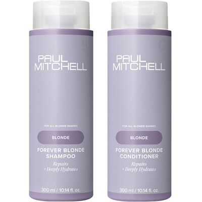 Paul Mitchell Blonde Forever Blonde Mini-Set - Cura capelli per riflessi e riparazione Paul Mitchell Blonde Forever Blonde Mini-Set - Cura capelli per riflessi e riparazione